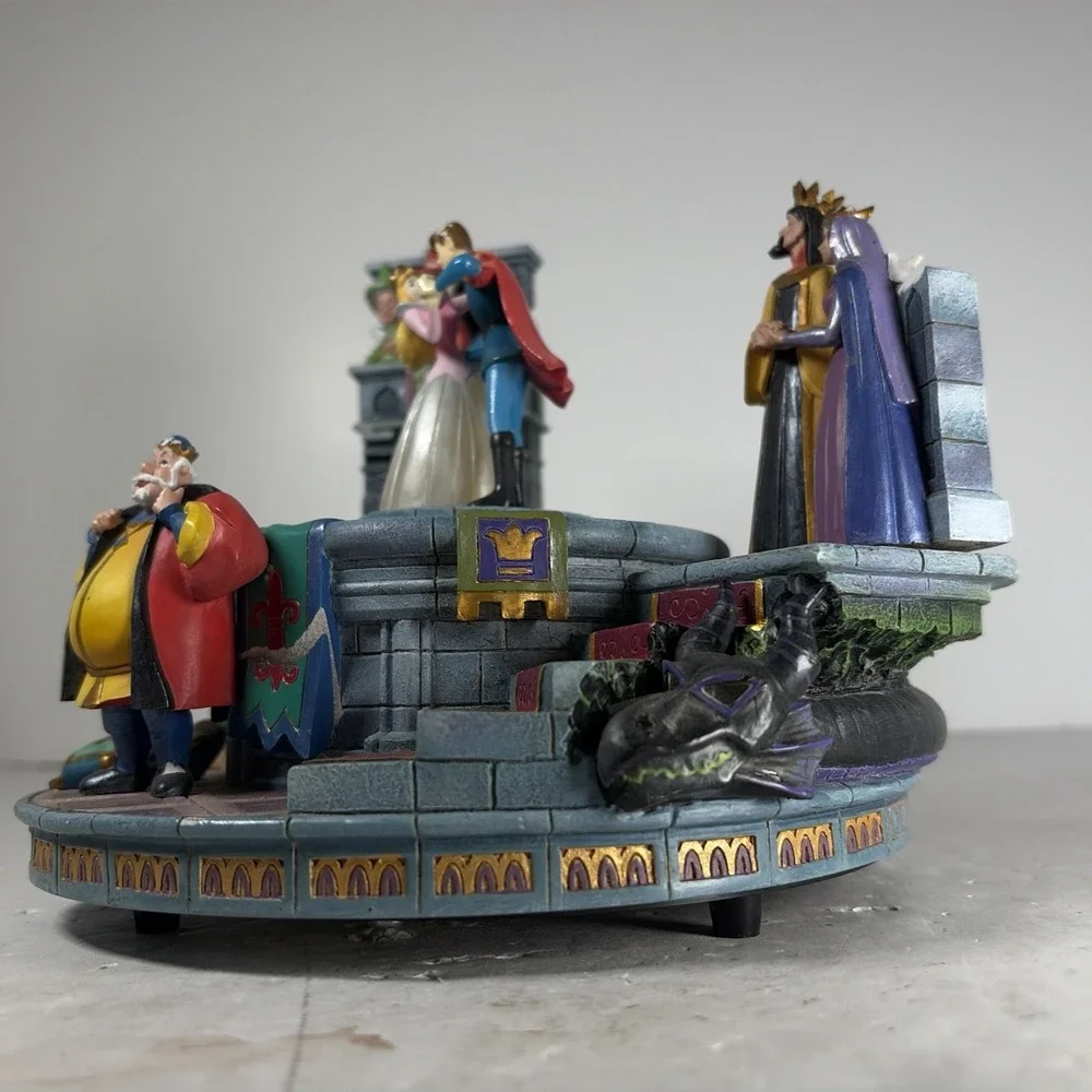 Disney Sleeping Beauty Once Upon a Dream Musical Snow Globe FOR PARTS